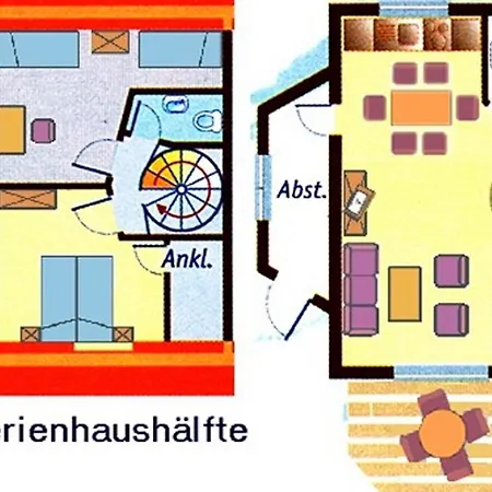 別荘 Am Deich 39 ツィングシュト